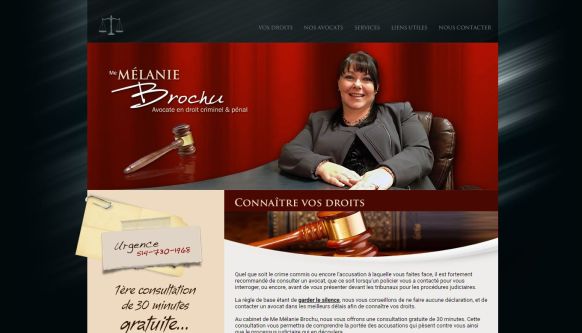 Melanie Brochu Avocate